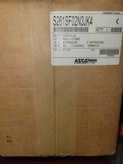 ASCO S261SF02N3JK4 2″ 25psi 110v Gas Valve