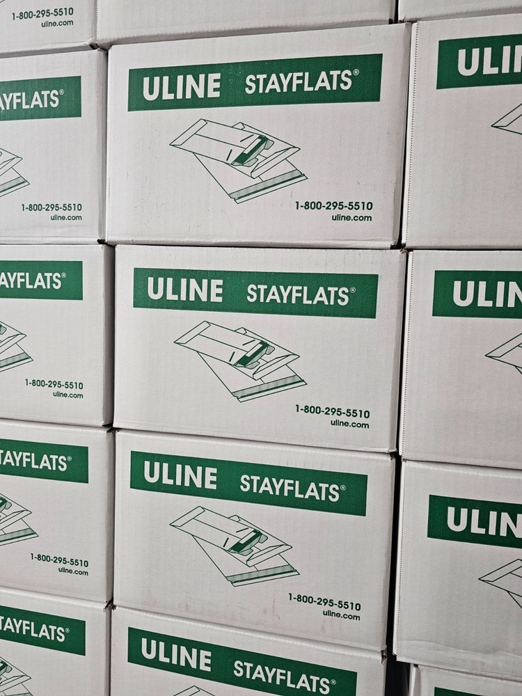 uline S-2214 #10 – 7 x 9″ White Self-Seal Stayflats Mailers
