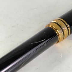 Pair of Heavyweight Black & Gold Tone Ballpoint Pen and Mechanical Pencil Set