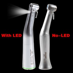 Dental Implant Handpiece 20:1 Reduction Contra Angle Fiber Optic LED/No LED