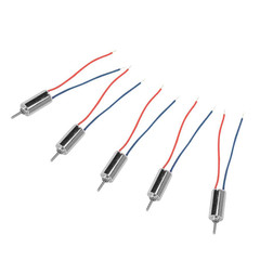 Coreless Motor 4.5V, 5 Pack of Set DC Micro Motor 32250 RPM 0.12A 0.12W High