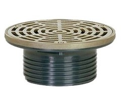 Sioux Chief 832-4HNR Finish Fixture for Adjustable Floor Drain PVC Round 6-1/2 I