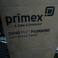 Primex P4200K 42″ Plastic Enclosure w/ Base and 2 doors Hinged Lid Lightweight