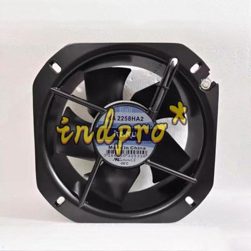 1pc New KA2258HA2 Axial Flow Fan 22580 AC220-240V 50/60Hz 0.3/0.26A 22.5CM