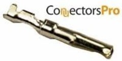 Gold Brass D-Sub Crimp Pins, 200 Count – Non-Insulated 2.0 mm for Wiring