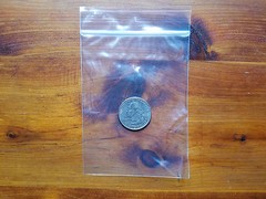 100 ZIP BAGS 3″ x 4″ CLEAR 2 MIL PLASTIC RECLOSABLE TOP LOCK SEAL MINI BAGGIES