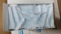 Kimberly Clark Tecnol The Lite one Tie-On Surgical masks Box of 50 masks # 48100
