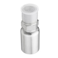 12 Pack 1/2″ NPTF Hydraulic Hose End Fittings, 1/2″ I.D. Hose x 1/2″ NPTF Male