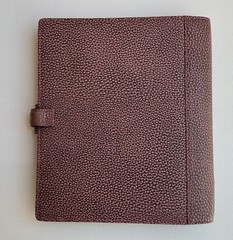 Filofax A5 Finsbury Leather Planner in Hard-to-Find Antique Rose Leather – RARE