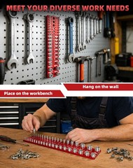 66 Thread Checker, VEXTHYX 22 standard/sae & 18 metric nut and bolt thread me…