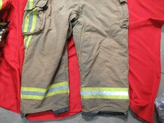 MORNING PRIDE 52 x 29 Fire Fighter Turnout PANTS BUNKER GEAR RESCUE TOW