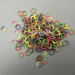 1Pack=100pc Dental Orthodontic Rubber Bands Elastics Latex Braces Force 16 Sizes