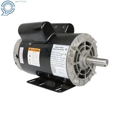 5 HP Compressor Duty Electric Motor 1 Phase 3450 RPM 56Hz Frame 7/8″ Shaft 230V