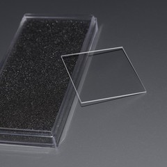 Imported Corning 7980 HPFS Fused Silica Glass Quartz Substrate 50x50mm T1/2mm