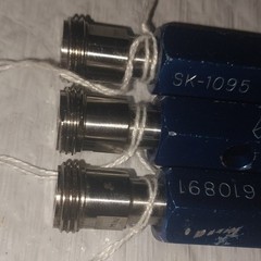 Swanson Thread Gage Set 3/8-18 NPTF SK-1095 ID#617640 Lot of 3