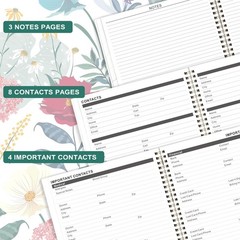 2026-2028 Monthly Planner/Calendar – 3 Year Monthly Planner 2026-2028, 9” x