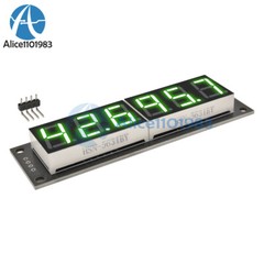 0.56″ 7-Segment 6-Digit LED Digital Display TM1637 Tube Module Yellow/Green/Blue