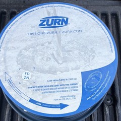 Zurn EZ1-PV3-R6-STK Plastic Adjustable Floor Drain Type Floor Drain Assembly