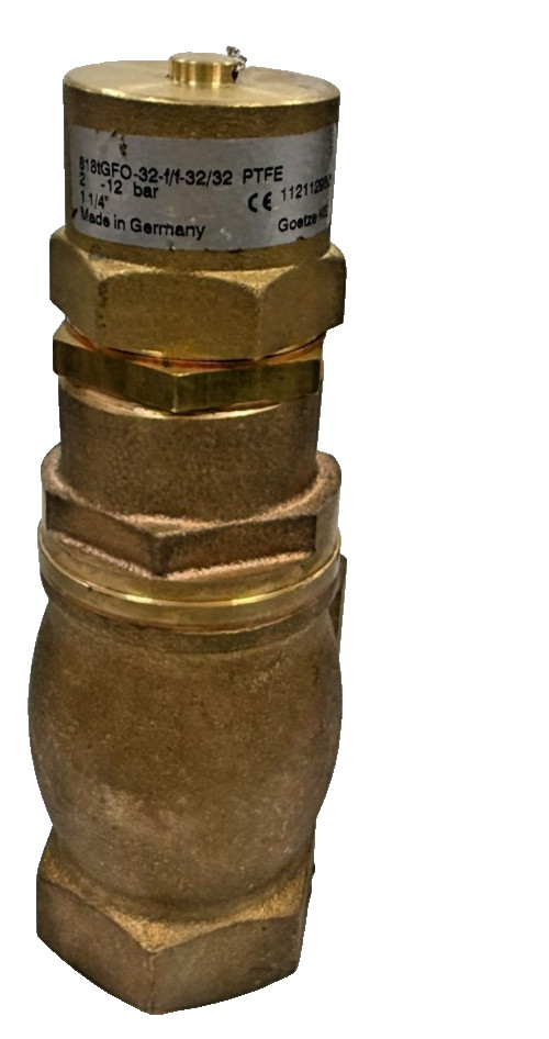 GOETZE Series 618 618TGFO-32-F/F-32/32 Angle Safety Relief Valve G 1-1/4″