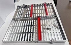 Lot 4 Hu-Friedy IMS Signature Sterilization Cassettes 9×11.5, 8×11, 6.5×10.5
