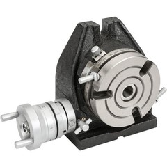 T1190 4-3/8″ Rotary Table with Tailstock and Chuck