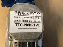 SIPCO T063C4-B14-S-11-3HP-01 TECHNODRIVE, 1680 RPM, W/GEAR REDUCER (KB)