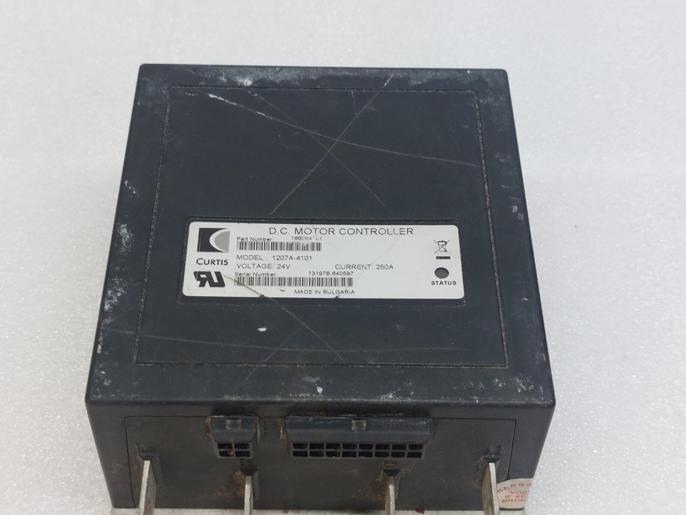1207A-4101 D.C MOTOR CONTROLLER Part:166084101 CURTIS BULGARIA USED 1207A 4101
