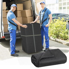 6 Heavy Duty Moving Packing Blankets Ultra Thick Pro 72″ x 80″ Furniture Pads