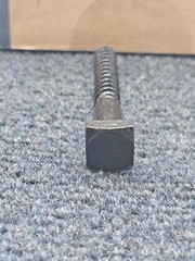(QTY 25) MAKERS BOLT 3/8″ x 3″: Lag Screws Ruspert Weatherproof Coated Bolts