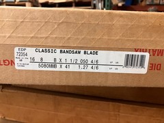 One Lenox EDP-72354 Welded Bandsaw Blade 16′ 8″ x 1-1/2″ x .050″ 4/6 VP VR