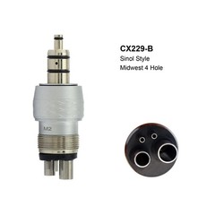 COXO Dental Handpiece Quick Coupling Coupler Swivel 4 Hole 6 Pin KaVo NSK Sirona