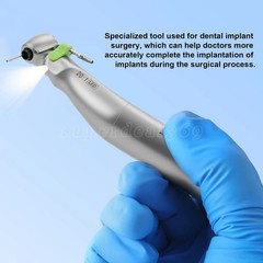 1-5*SANDENT 20:1 Implant Dental Contra Angle Handpiece LED E-generator Fit W po