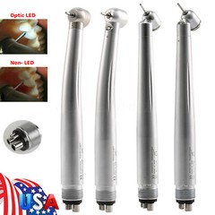 Dental (LED E-generator) High Speed Handpiece Push Button 2Holes/4Holes Surgical