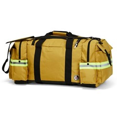 LINE2design Elite Firefighter Gear Bag Fireman Rescue Turnout Fire Bag – Yellow