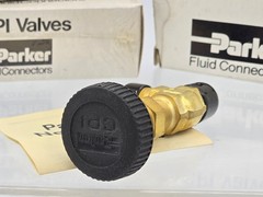 4 Lot | Vtg 1980s NOS PARKER Needle Valve 1/4″ NPT, 4M-V4-AK-B