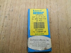 ISCAR CARBIDE INSERTS , GIP-2.47-0.20 IC656 , 10 INSERTS