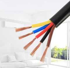 RVV Cable Copper Wire 5 Core RVV Cable 0.3mm²~6.0mm² Multi-Core Sheath Line