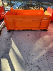 7′ Bobcat 30″ Snow Pusher Box Skid steer Commercial Plow Box CAT Case Protech