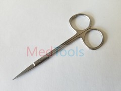 MICRO IRIS SCISSORS 4.5″ Straight German Stainless Steel CE Surgical