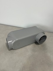 2″ Conduit Body LB PVC w Cover & Gasket Sch 40 UL listed 10 pc