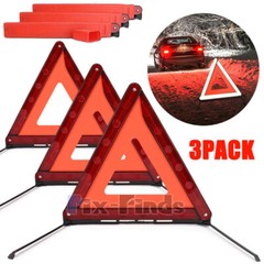 Emergency Warning Triangle DOT Approved Reflective Safety Roadside Kit for Car