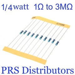 20 Pieces Resistor Metal Film 1Ω to 3MΩ 1/4W 0.25 W 1% Tolerance USA SELLER