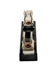 FUSE BLOCK, SINGLE, AGC-STYLE, OPEN-AIR, BUSSMANN MODEL 2839, QUICK CONNECTS