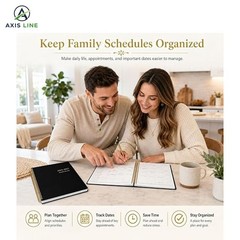 2026-2027 Monthly Planner 2 Year Spiral Agenda Calendar Goals Notes 7.5×10