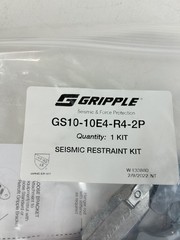 Gripple GS10-10E4-R4-2P Seismic Restraint Kit, 5/64″ X 10′