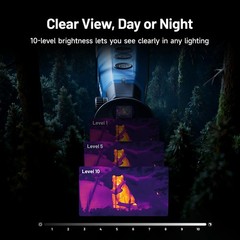 Topdon TS004 Pro 512×384 TISR Thermal Imaging Monocular 32GB 5 Display Modes