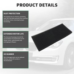 Blower Motor dust-Proof Sponge encryption Filter 2009-2018 For 5, 7 Series F01 F