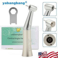 Low Speed Handpiece Push Button Fit FG 1.6mm Burs Contra Angle Dental
