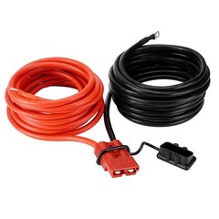 24 FT Quick Disconnect Winch Power Cable, 4 Gauge 4 AWG Wiring For Winch Trailer