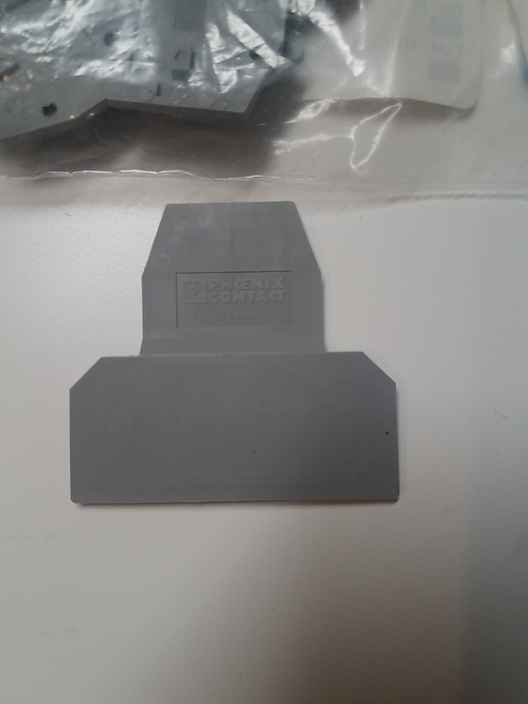 Phoenix Contact End cover – D-UKK 3/5 (5 available)